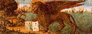 Vittore Carpaccio The Lion of St.Mark oil on canvas
